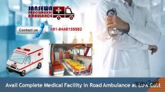 Take Convenient ICU Road Ambulance Service in Hajipur