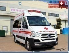 Take a Ventilator Ambulance Service in Mahendru at an affordable cost