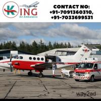 King Air Ambulance in Bangalore with Emergency Nursing Care 