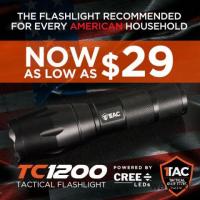 The Bright TC1200 Flashlight To Light Up Your  Every Journey 