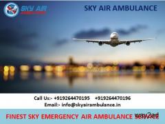 Best Medical Amenities with Sky Air Ambulance Service in Dehradun