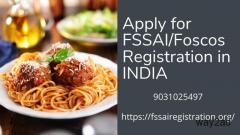 APPLY FOR FSSAI/FOSCOS REGISTRATION IN INDIA