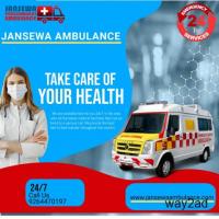 Ventilator Ambulance Service from Patel Nagar, Hazaribagh by Jansewa
