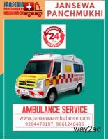 Life Assist Ambulance Service in Kumhrar, Patna by Jansewa