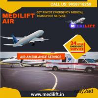 Avail the Brace of Rapid Relocation with Medilift Air Ambulance in Guwahati