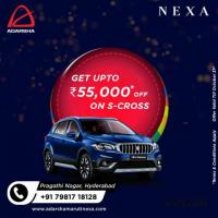 Get Upto 55,000/- OFF on S-Cross Car | Adarsha Nexa showroom in Hyderabad
