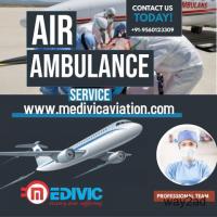 Take Medivic Aviation Air Ambulance Service in Coimbatore 