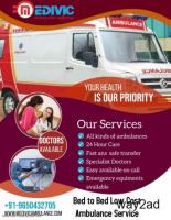 Fast Ambulance Services from Kolkata to Hyderabad by Medivic