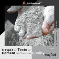 Types of Tests on Cement | cement quality test | consistency test of cement