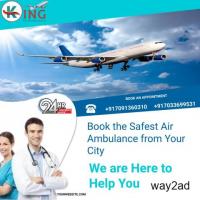 King Air Ambulance in Bhopal Hire with Admirable Medical Facilities 