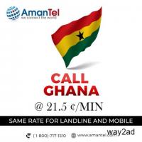 Cheap & Best International Calling Cards to Ghana from USA and Canada