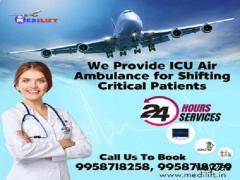 Book Dependable Air Ambulance in Varanasi with Medilift at Low-Fare