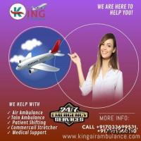 Hire the Finest and No-1 Air Ambulance Service in Hyderabad by King