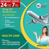 Choose King Air Ambulance Service in Guwahati with Extra Ordinary ICU