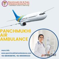 Panchmukhi Air Ambulance Services in Siliguri with Skilled Medical Unit