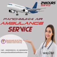 Panchmukhi Air Ambulance Services in Siliguri with Medical Enhancements