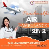 Panchmukhi Air Ambulance Services in Gorakhpur with Skilled Medical Team