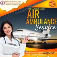 Get Less Expensive Charter Air Ambulance Service in Dibrugarh by Panchmukhi