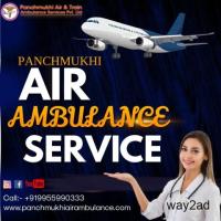 Get Panchmukhi Air Ambulance Services in Gorakhpur with Elite ICU Facility