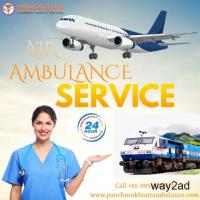 Pick Panchmukhi Air Ambulance Services in Delhi with Ventilator Setup