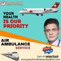 Hire Well Maintained Panchmukhi Air Ambulance Services in Bikaner CCU Setup