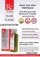 ReTurn Hair Tonic - Hair Growth Vitamins Supplements