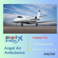 Hire Hi-tech Angel Air Ambulance Service in Patna with Ventilator Support