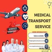 Get Superb ICU Support Angel Air Ambulance Service in Kolkata at Low-Fare