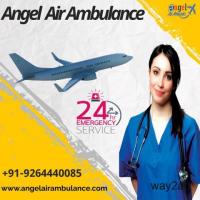 Book Reliable Patient Reallocation Air Ambulance Service in Ranchi by Angel