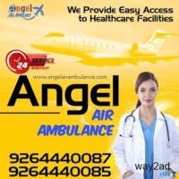 Take Angel Air Ambulance Service in Jamshedpur With Medical Team Support