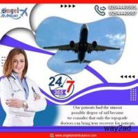 Available Angel Air Ambulance Service in Dibrugarh 