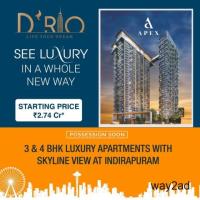 Apex Drio 3 BHK Apartments in Indirapuram Ghaziabad