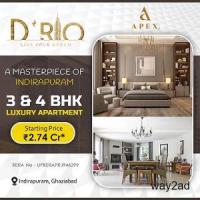 Apex Drio  luxurious 3 BHK Apartments in Indirapuram Ghaziabad
