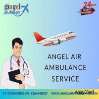 Hire Angel Air Ambulance Service in Indore with Cardiac Monitor