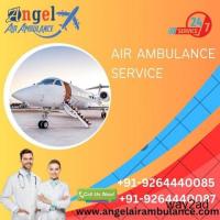 Hire Angel Air Ambulance Services in Cooch Behar with Modern Medical Tool
