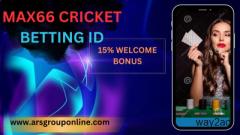Best Max66 Cricket Betting ID With  15% Welcome Bonus 