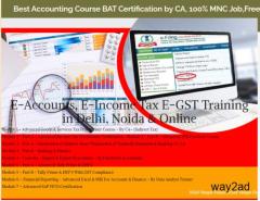 Offline Accounting Course in Delhi, with Free SAP Finance FICO 