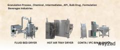 Top Notch Fluid Bed Dryer Manufacturers in Mumbai