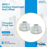 MDS11 Sanitary Diaphragm Seal - Threaded Flush Type | Miepl
